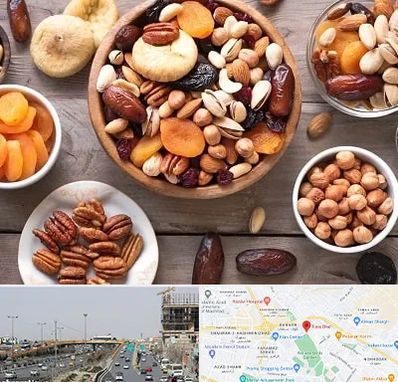 آجیل فروشی در بلوار توس مشهد