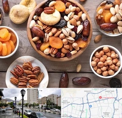 آجیل فروشی در شمال غرب تهران