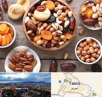 آجیل فروشی در تبریز