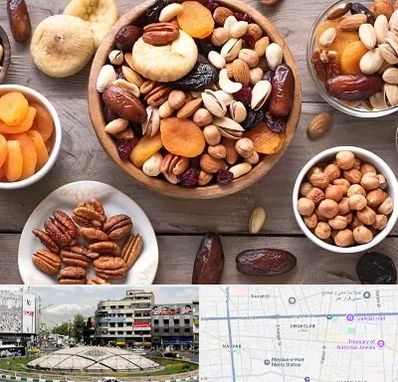 آجیل فروشی در مرکز تهران