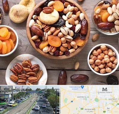 آجیل فروشی در جنوب تهران