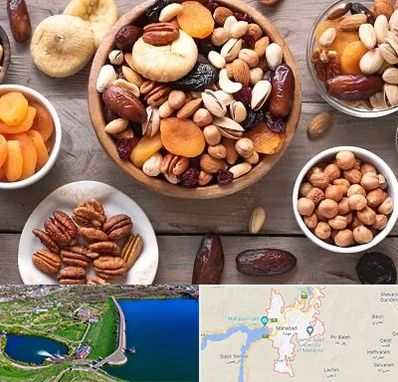 آجیل فروشی در مهاباد