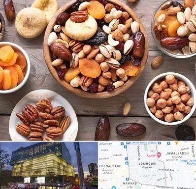 آجیل فروشی در جمهوری