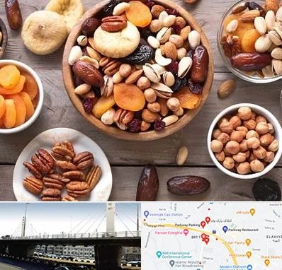 آجیل فروشی در پارک وی