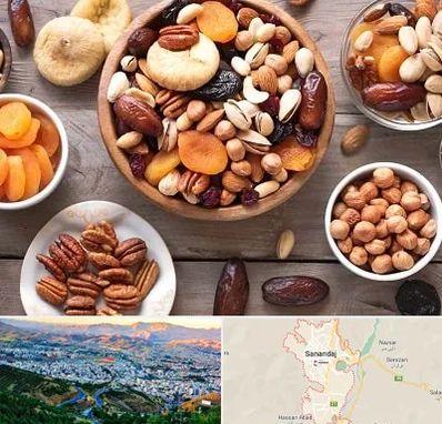 آجیل فروشی در سنندج