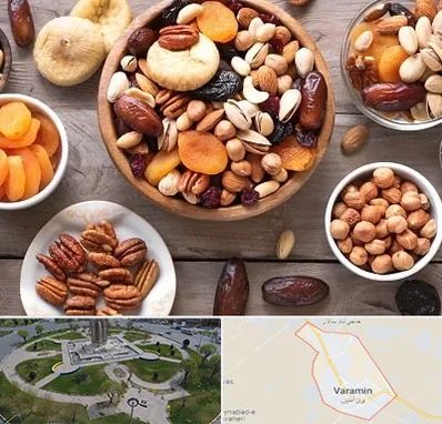 آجیل فروشی در ورامین