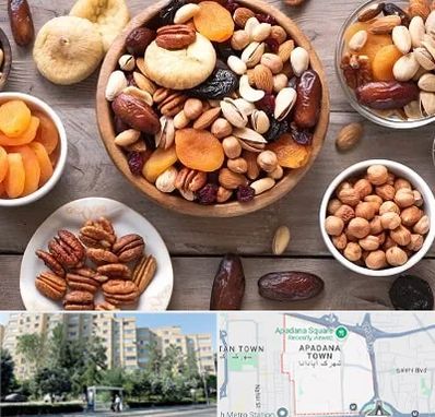 آجیل فروشی در آپادانا