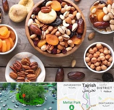 آجیل فروشی در تجریش