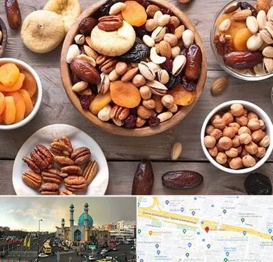 آجیل فروشی در رسالت