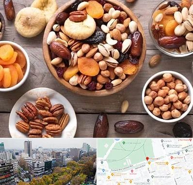 آجیل فروشی در بلوار کشاورز