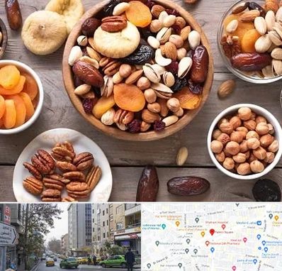 آجیل فروشی در فاطمی