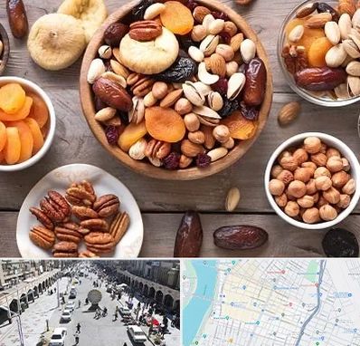 آجیل فروشی در نادری اهواز