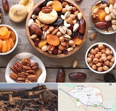 آجیل فروشی در بم