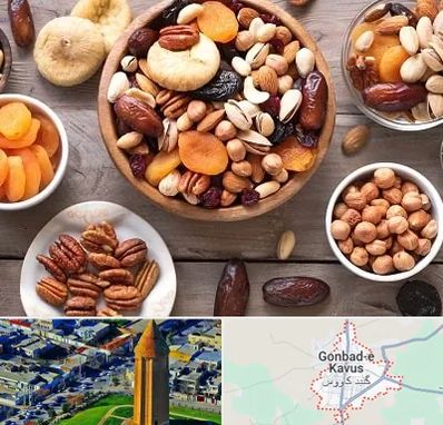آجیل فروشی در گنبد کاووس