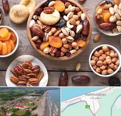 آجیل فروشی در محمودآباد