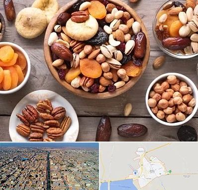 آجیل فروشی در بندر ماهشهر