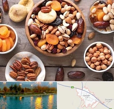 آجیل فروشی در قروه