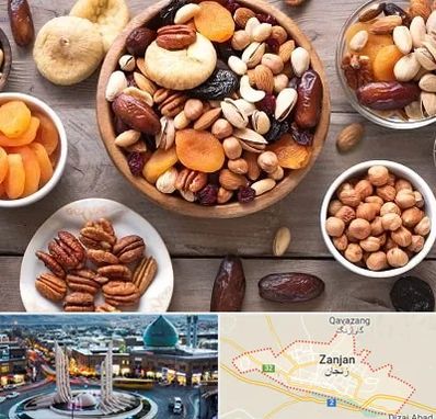 آجیل فروشی در زنجان