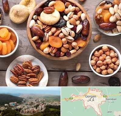 آجیل فروشی در گرگان