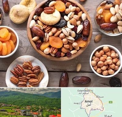 آجیل فروشی در آمل