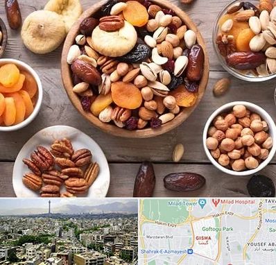 آجیل فروشی در گیشا