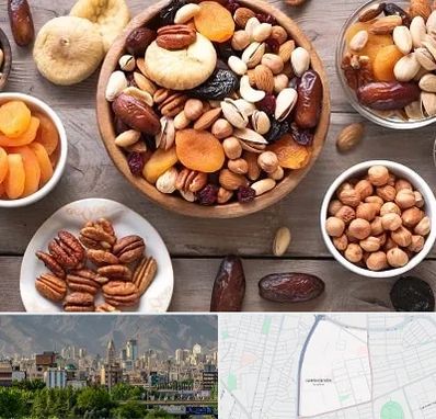 آجیل فروشی در جمشیدیه