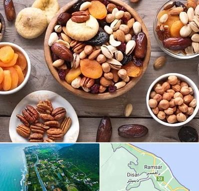 آجیل فروشی در رامسر