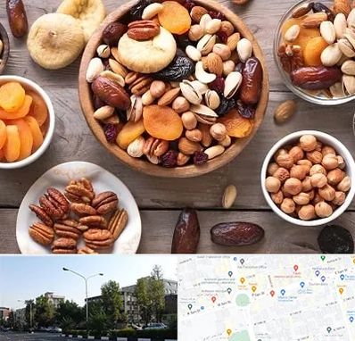 آجیل فروشی در میدان کاج