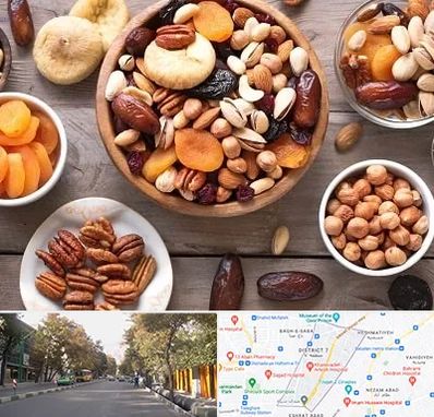 آجیل فروشی در شریعتی