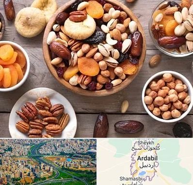 آجیل فروشی در اردبیل