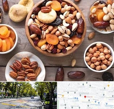 آجیل فروشی در میرداماد