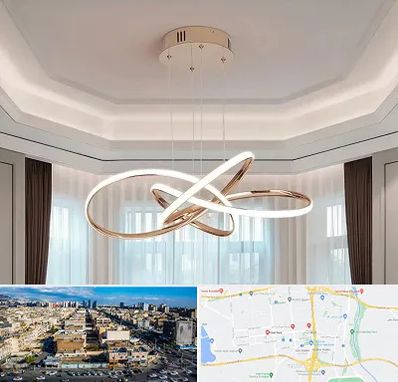 تولیدی لوستر در شهرک راه آهن