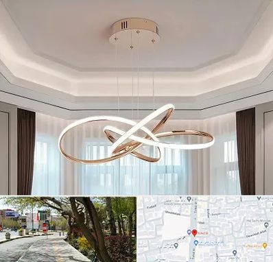 تولیدی لوستر در خیابان توحید اصفهان