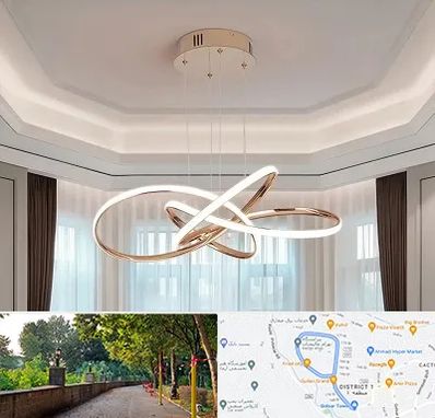 تولیدی لوستر در بلوار گیلان رشت