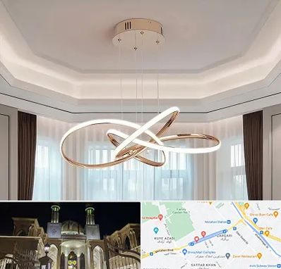 تولیدی لوستر در زرگری شیراز