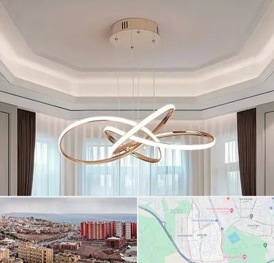 تولیدی لوستر در سهند تبریز