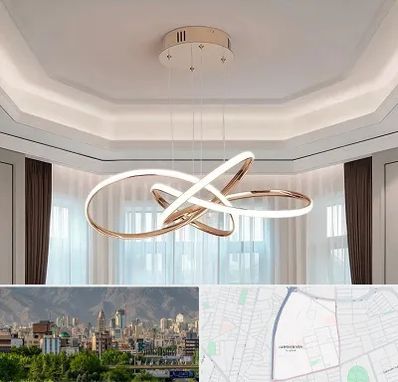 تولیدی لوستر در جمشیدیه