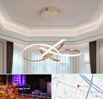 تولیدی لوستر در آبرسان تبریز