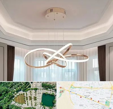 تولیدی لوستر در وکیل آباد مشهد 