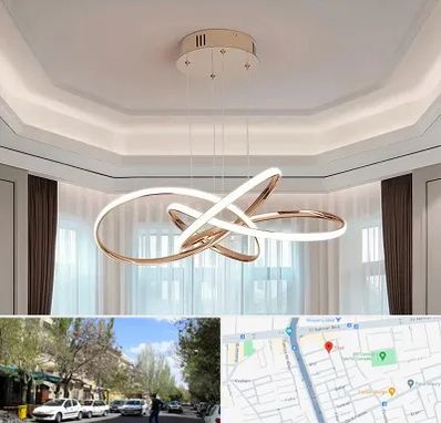 تولیدی لوستر در کوی فیروز تبریز