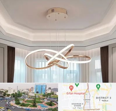 تولیدی لوستر در ونک 