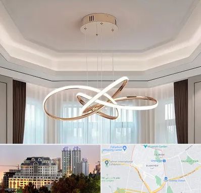 تولیدی لوستر در فرشته 