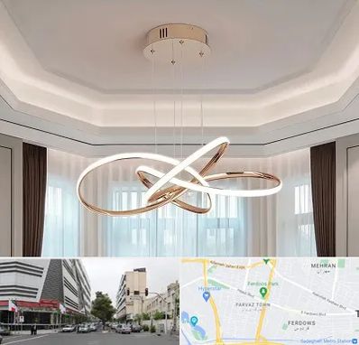 تولیدی لوستر در بلوار فردوس 