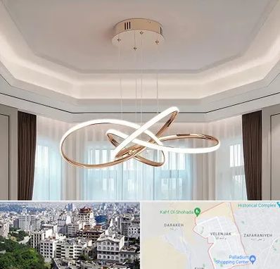 تولیدی لوستر در ولنجک 