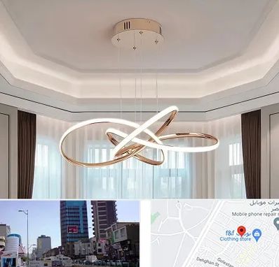 تولیدی لوستر در چهارراه طالقانی کرج