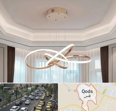 تولیدی لوستر در شهر قدس