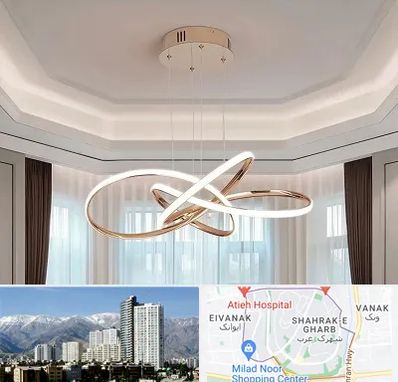 تولیدی لوستر در شهرک غرب 