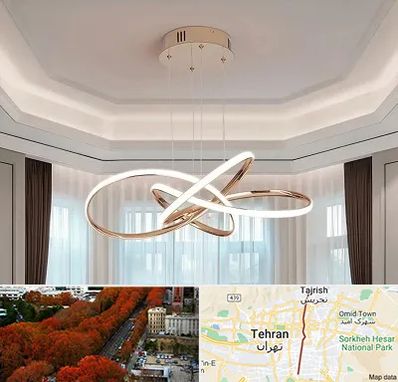 تولیدی لوستر در ولیعصر 