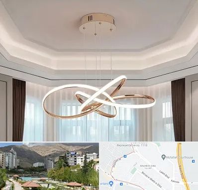 تولیدی لوستر در شهر زیبا 