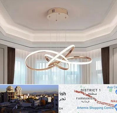 تولیدی لوستر در فرمانیه 